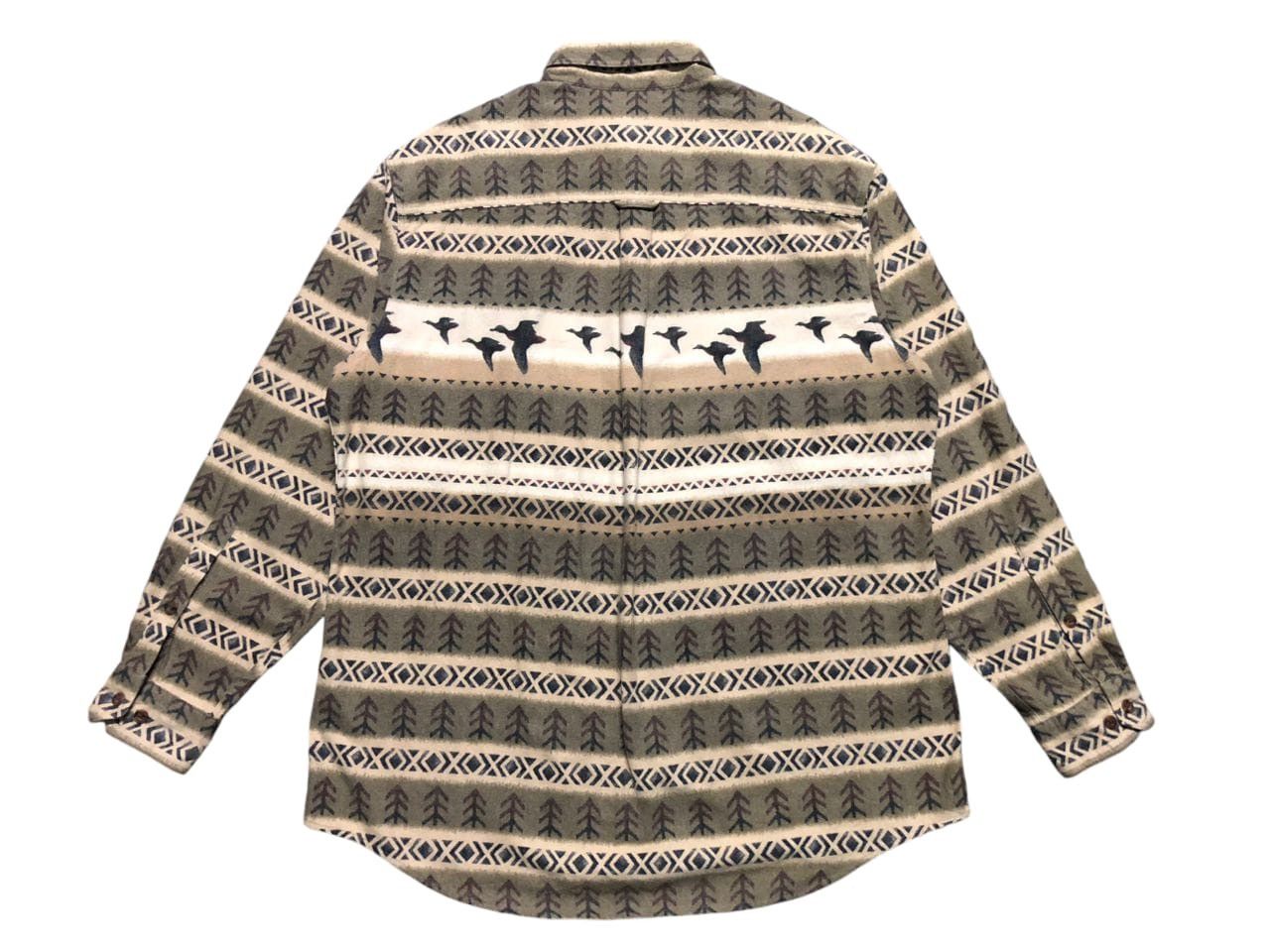 Vintage × Woolrich Woolen Mills Vintage Woolrich Shacket Duck Arrow Button Up Shirt Size US L / EU 52-54 / 3 - 2 Thumbnail