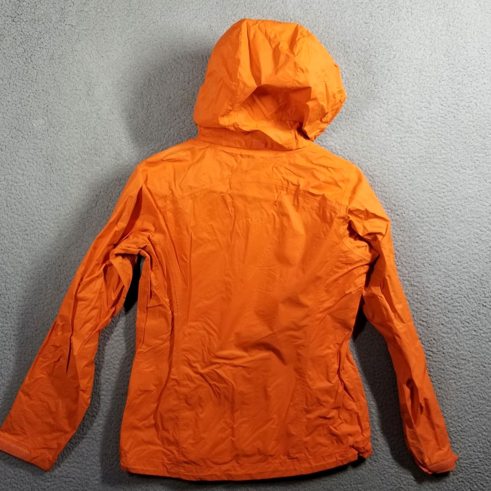 Mountain Hardwear VINTAGE Mountain Hardwear Jacket Womens Small Orange Hooded Windbreaker Rain Shell Trail Size S / US 4 / IT 40 - 2 Thumbnail