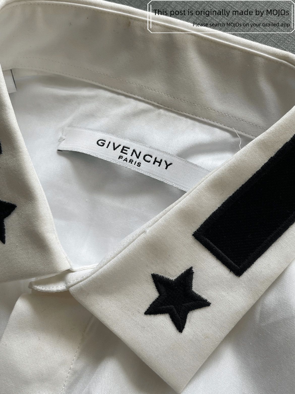 Givenchy Sz 38 Givenchy Star Pattern Shirt Size US M / EU 48-50 / 2 - 8 Thumbnail