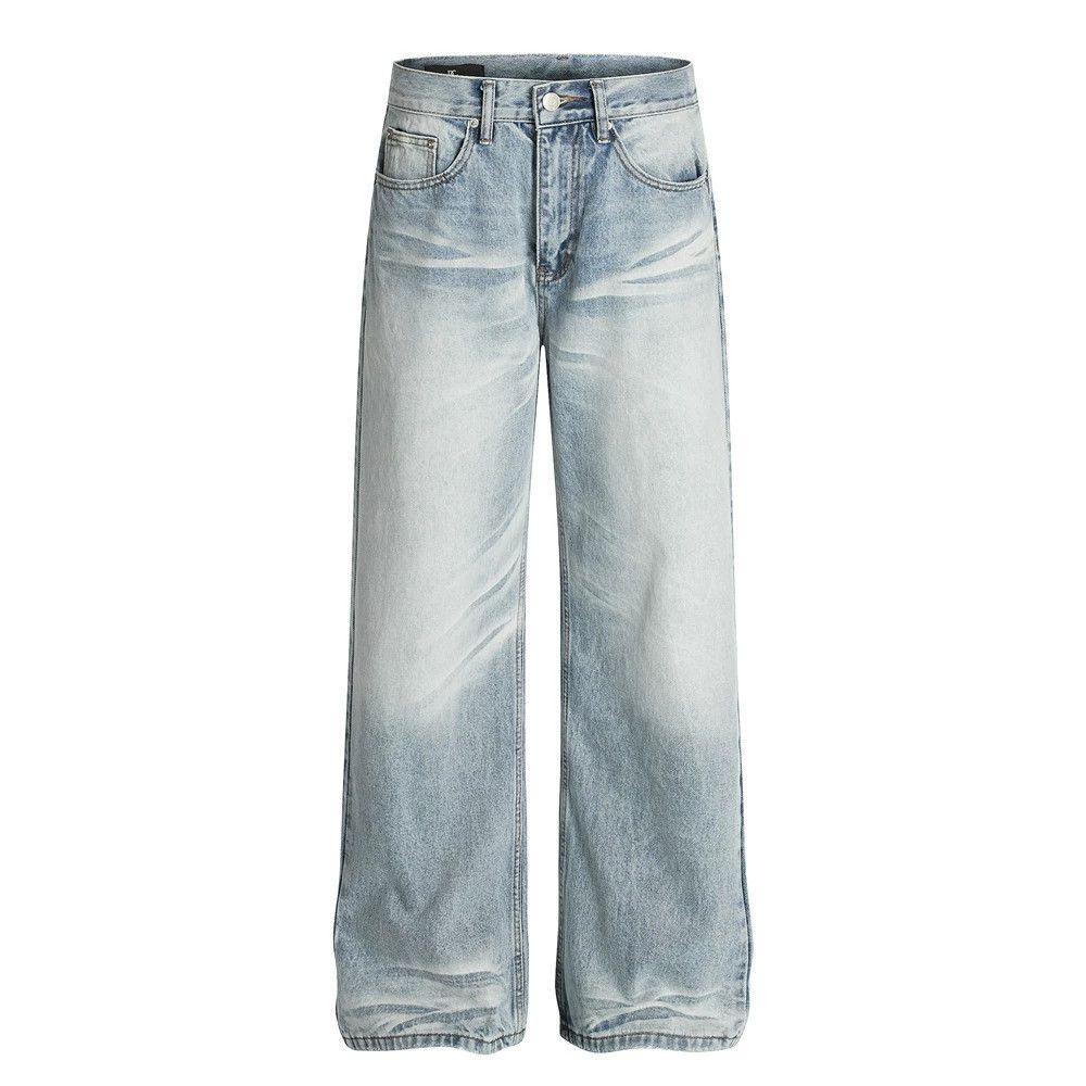 Vintage Men's retro punk distressed washed gradient jeans y2k Size US 32 / EU 48 - 1 Thumbnail
