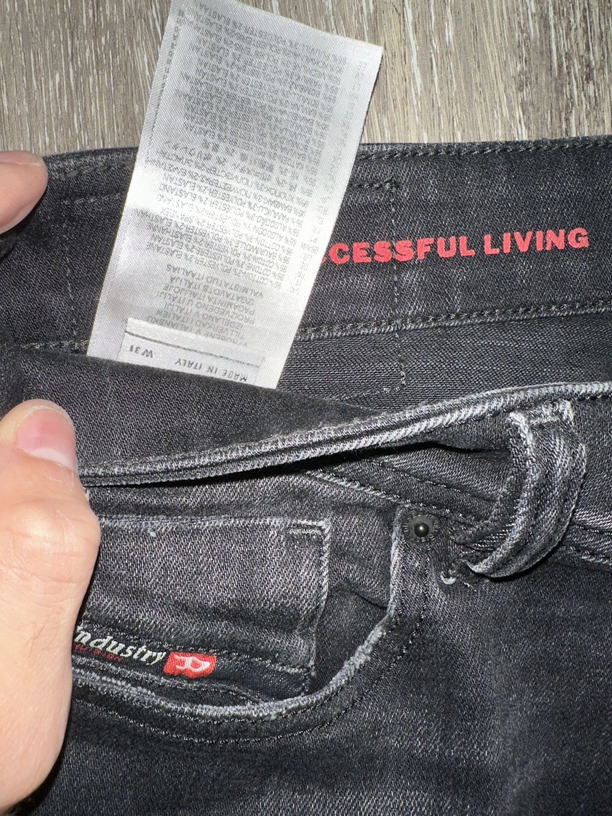 Diesel D-amny skinny jeans Size US 31 - 3 Thumbnail
