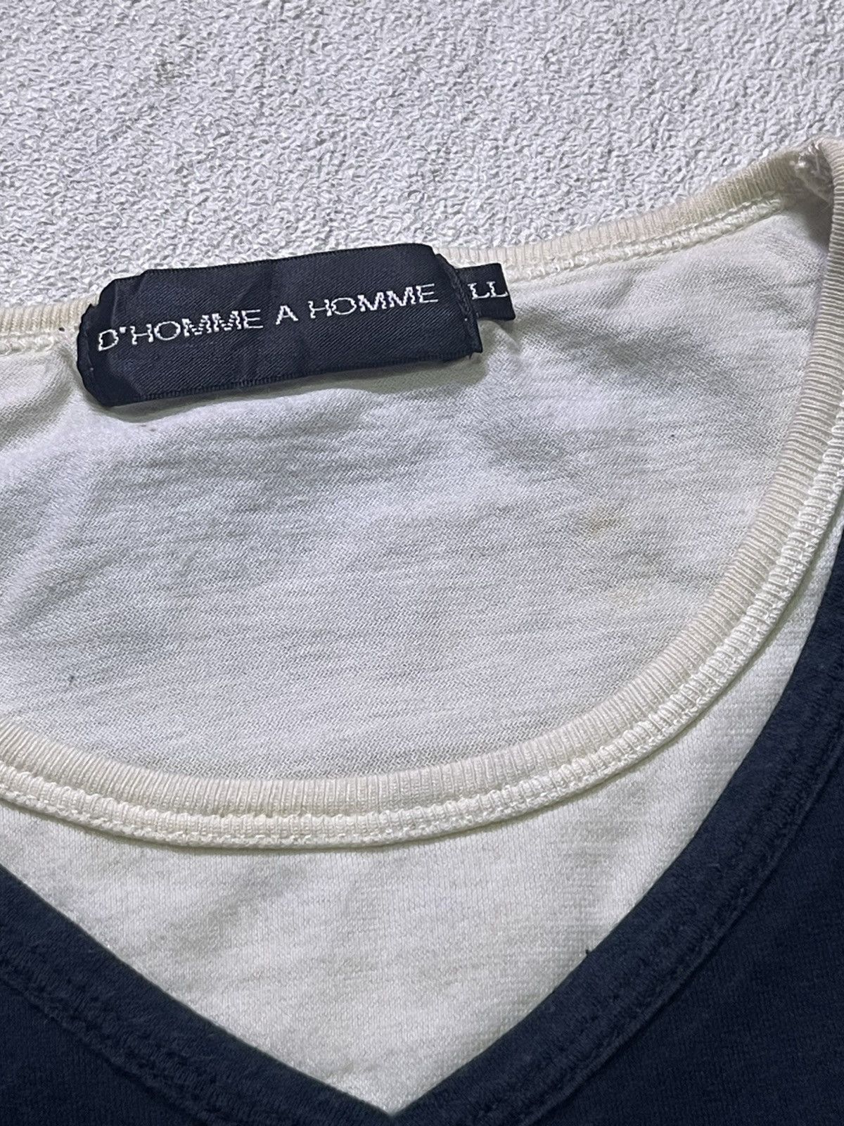 Issey Miyake D'HOMME A HOMME short sleeve tshirt Size US M / EU 48-50 / 2 - 3 Thumbnail
