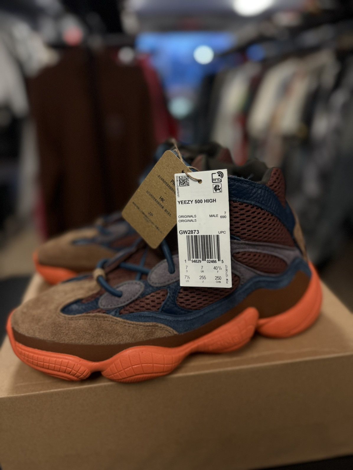 Adidas × Yeezy Yeezy Adidas 500 Tactile Orange Size 7.5 (NEW) Size US 7.5 / EU 40-41 - 13 Thumbnail
