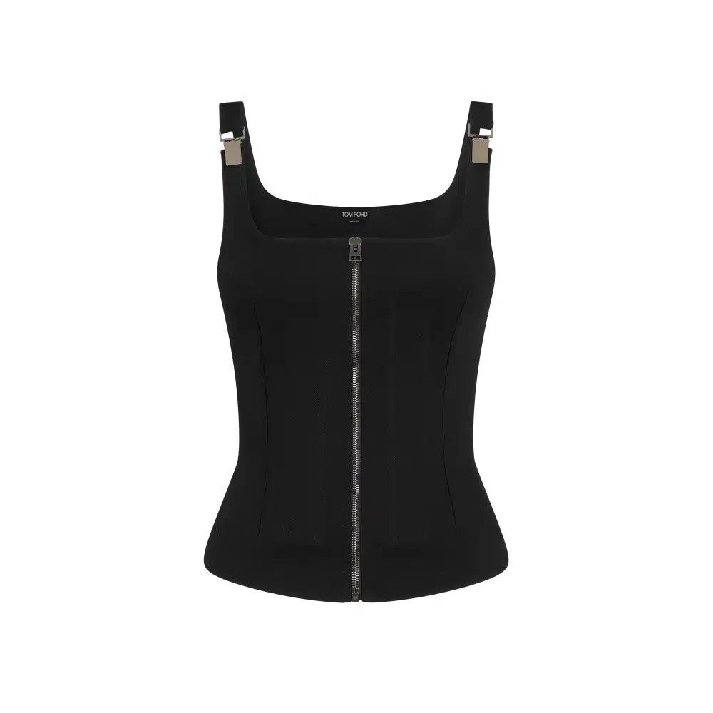 Tom Ford o1loc1c1024 TS2043 Corset Top in Black Size S / US 4 / IT 40 - 1 Thumbnail