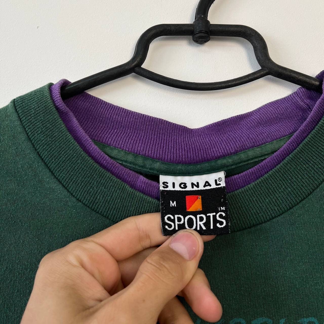 Vintage Vintage 1991 Mardi Gras New Orleans Logo T-Shirt Signal Size US M / EU 48-50 / 2 - 12 Thumbnail