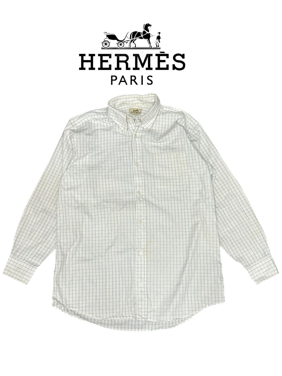 トップス HERMES by Martin Margiela Linen shirts Hermes × Maison Margiela Hermes Martin Margiela Era Linen Shirt