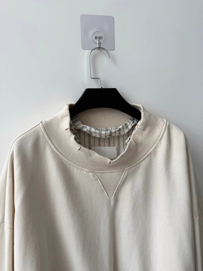 Maison Margiela Maison Margiela Make old striped sweatshirts Size XS / US 0-2 / IT 36-38 - 3 Thumbnail