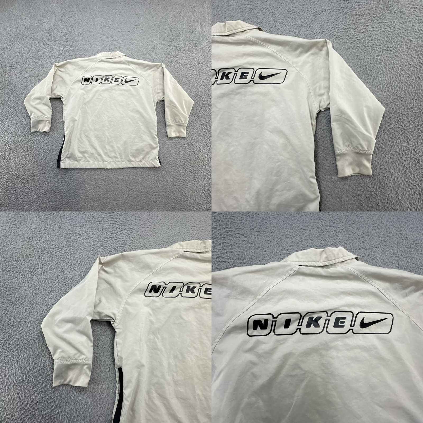 Nike VINTAGE Nike Silver Tag Women’s Lightweight Jacket Zip Up Jacket Track Nike Dri-FIT Black XS? Size L / US 10 / IT 46 - 9 Thumbnail