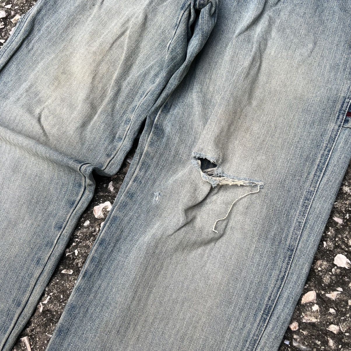 Airwalk “y2k style” AIR WALK DISTRESS CARPENTER JEANS Size US 29 - 6 Thumbnail