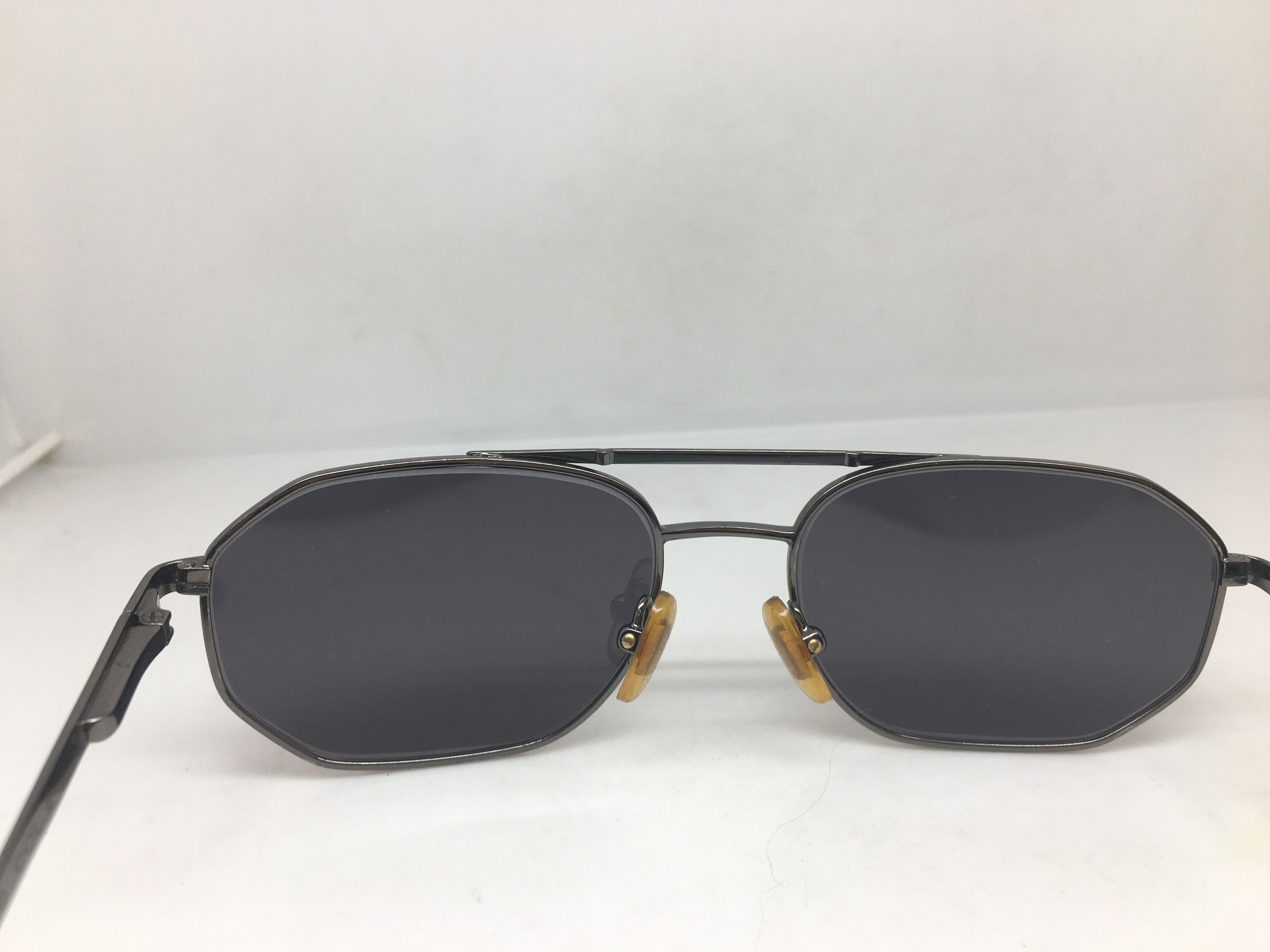 DKNY Dnky Mod 9606 Grey Silver Sunglasses Frame Made in Italy Size ONE SIZE - 5 Thumbnail
