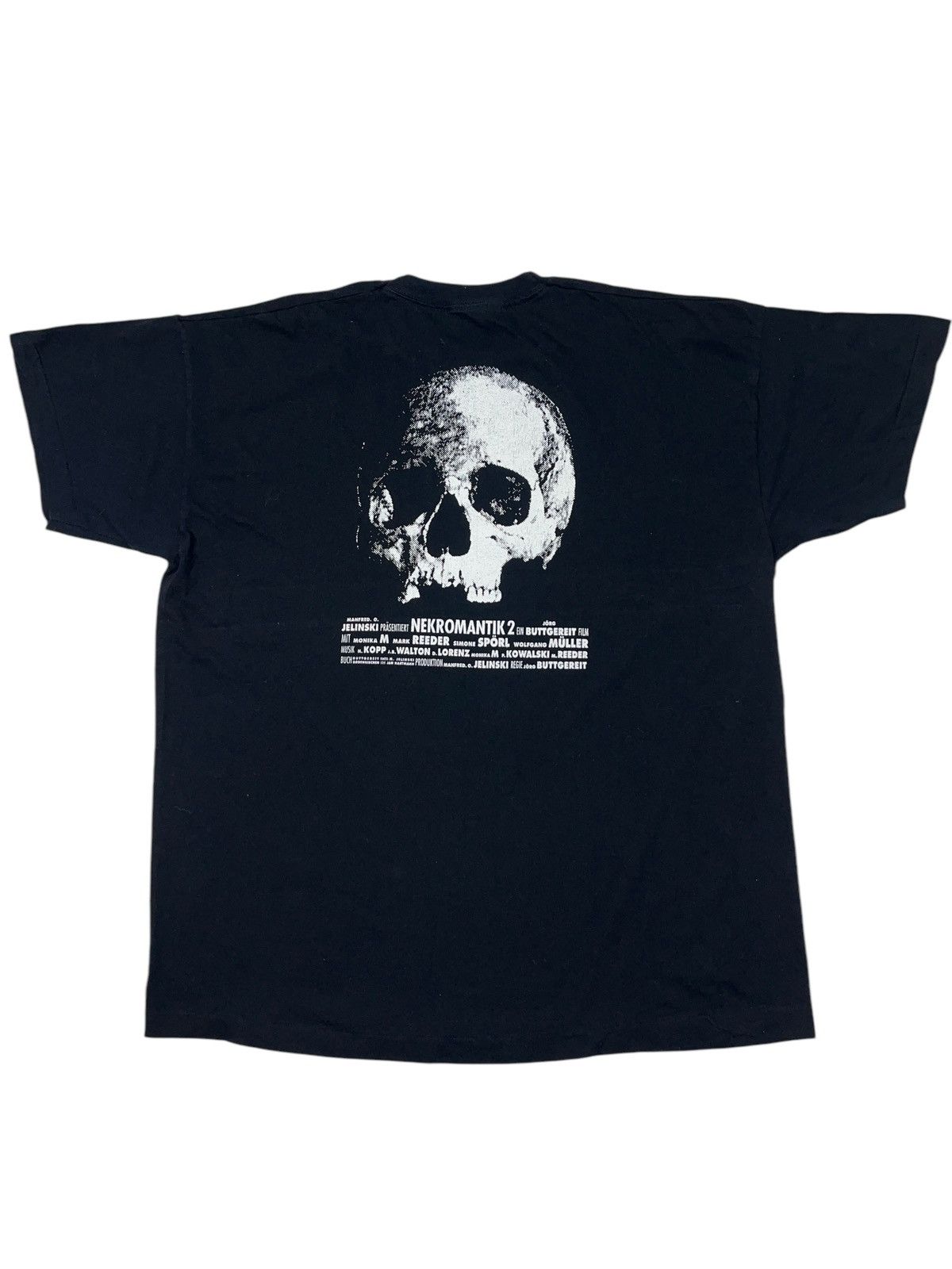 Expert Horror Vintage 90s Nekromantik 2 Erotic Horror Movie Promo Shirt Size US XL / EU 56 / 4 - 2 Thumbnail