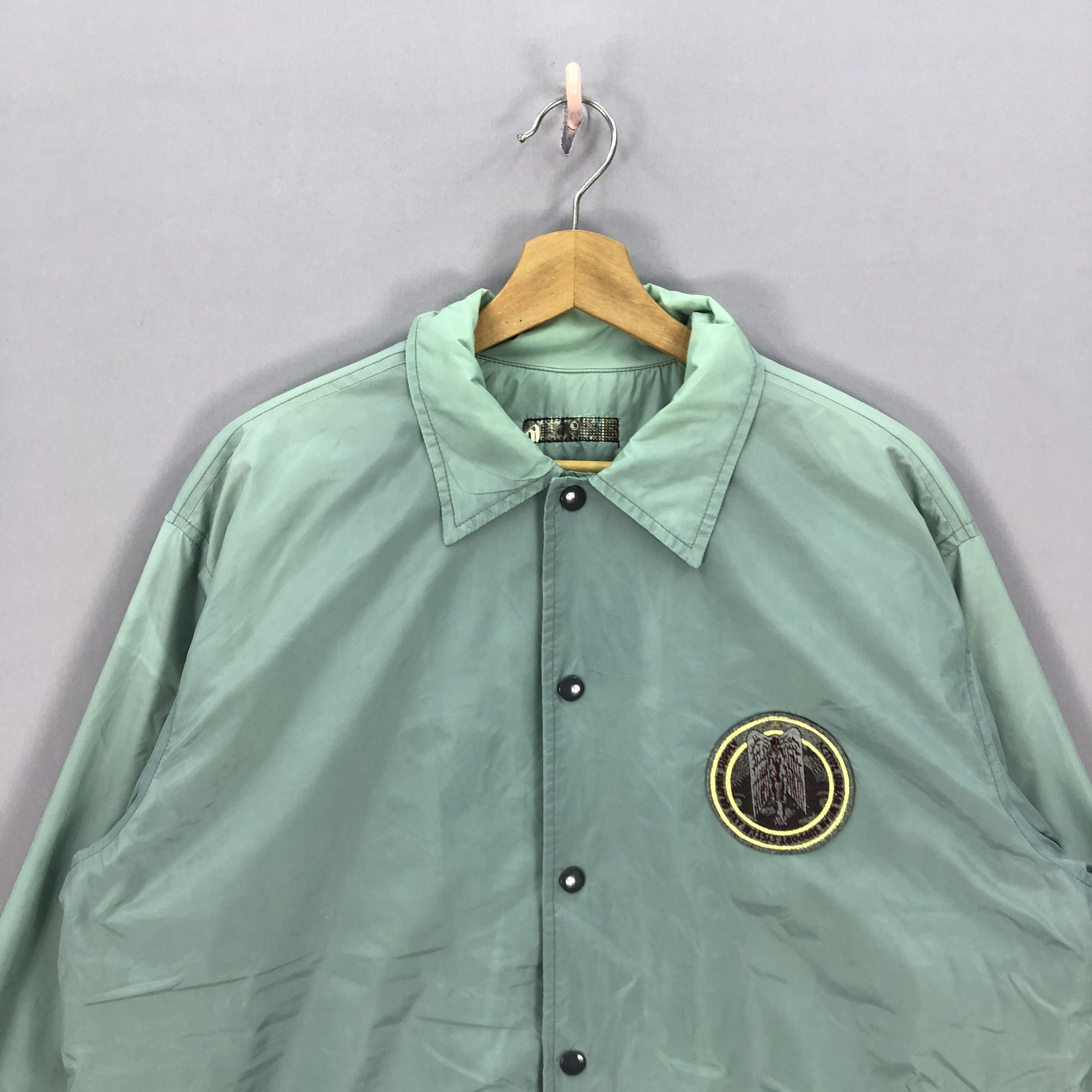 If Six Was Nine Vintage 90s Active Urban Wear Support System Coach Jackets Size US XL / EU 56 / 4 - 3 Thumbnail