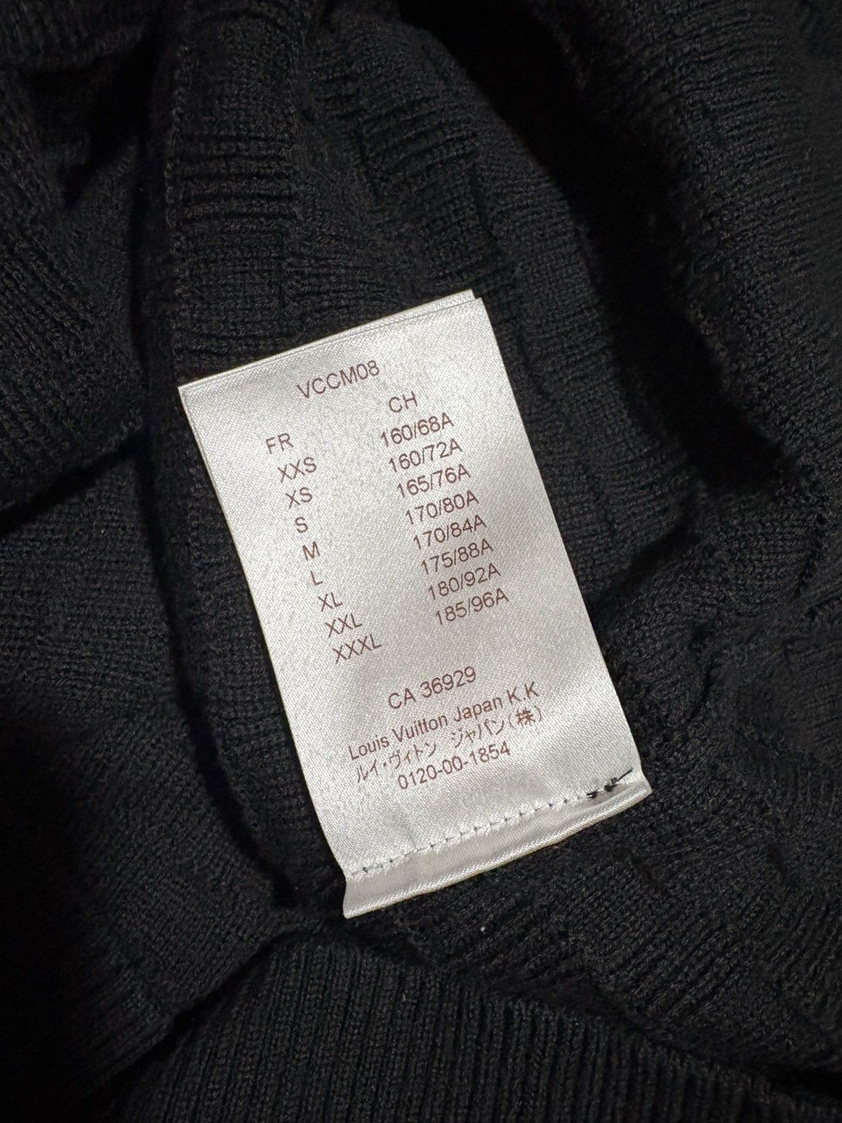 Louis Vuitton LV x Virgil Abloh Damier Sweater Size US M / EU 48-50 / 2 - 8 Thumbnail