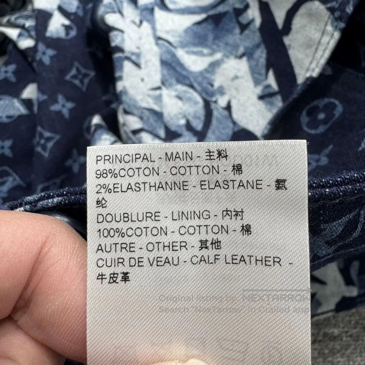 Louis Vuitton louis vuitton floral denim pants size 33. Size US 33 - 6 Thumbnail
