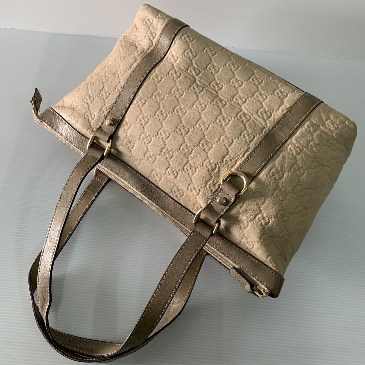 Gucci Gucci Leather Handbag Size ONE SIZE - 11 Thumbnail