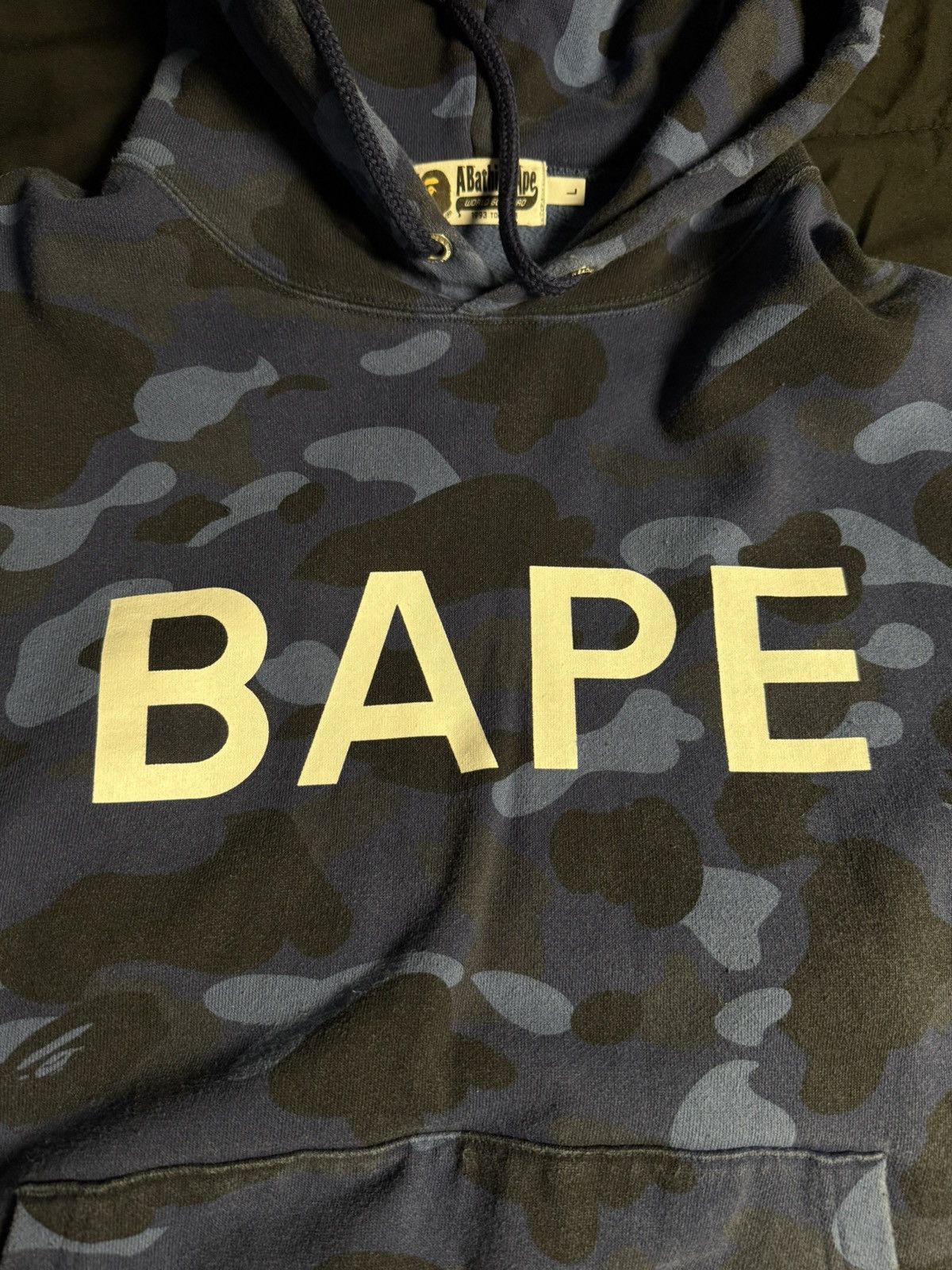 Bape Color Camo Bape Pullover Hoodie Size US L / EU 52-54 / 3 - 3 Thumbnail