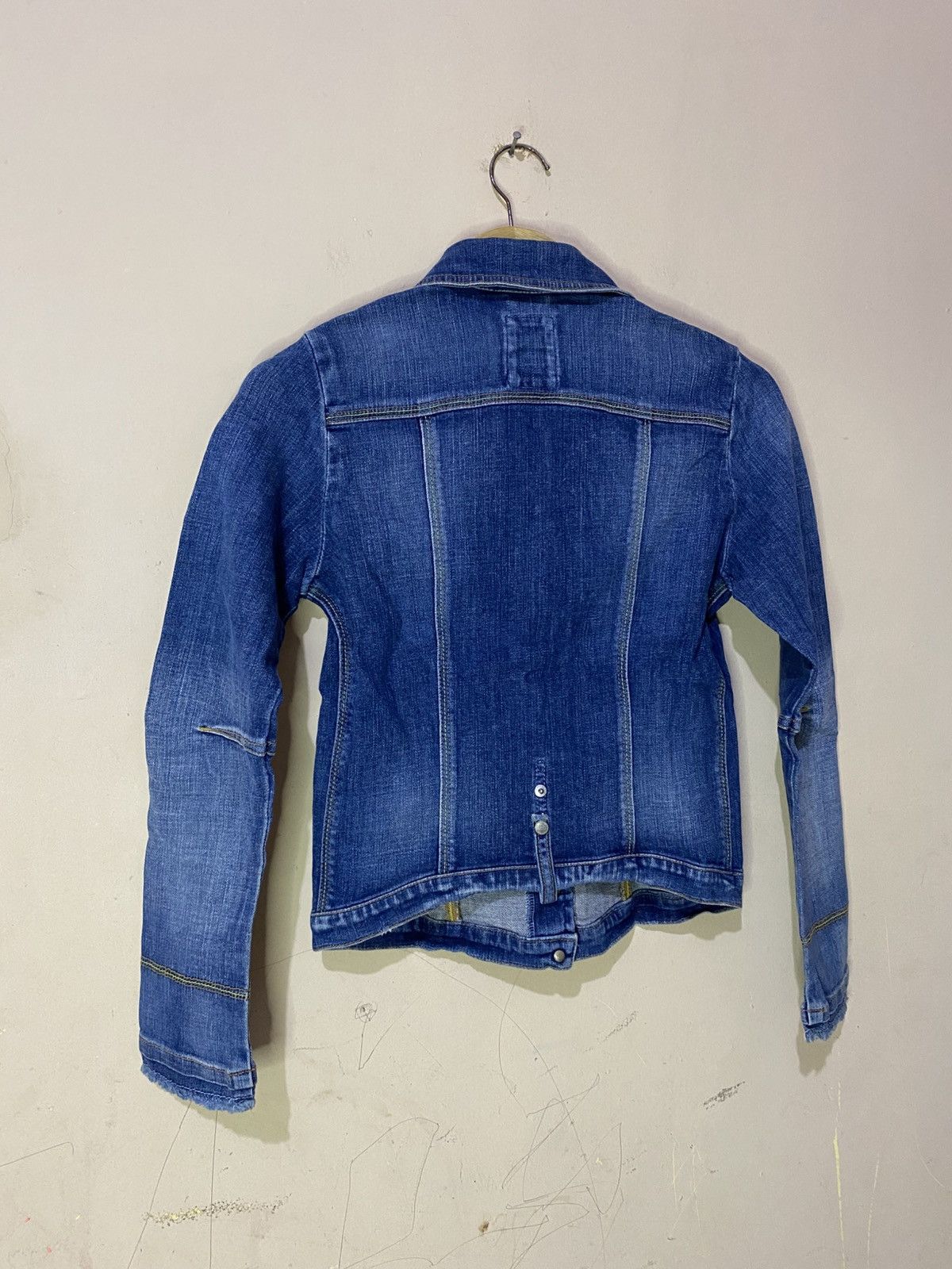 Marithe + Francois Girbaud 90s Le Jean De Marithe Francois Girbaud Denim Jacket Size S / US 4 / IT 40 - 12 Thumbnail