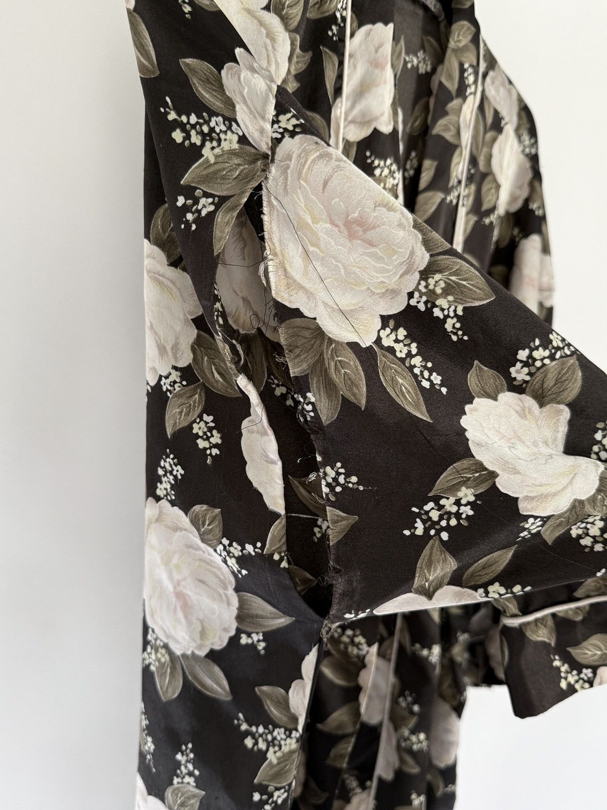 Dior Christian Dior Vintage Floral Robe Size ONE SIZE - 3 Thumbnail