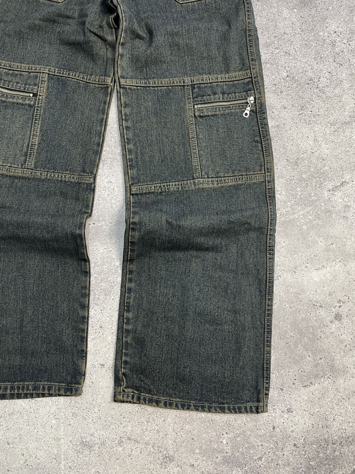 Vintage Vintage Bandage Balenciaga Style 00s Cargo Jeans Pants Size US 31 - 9 Thumbnail