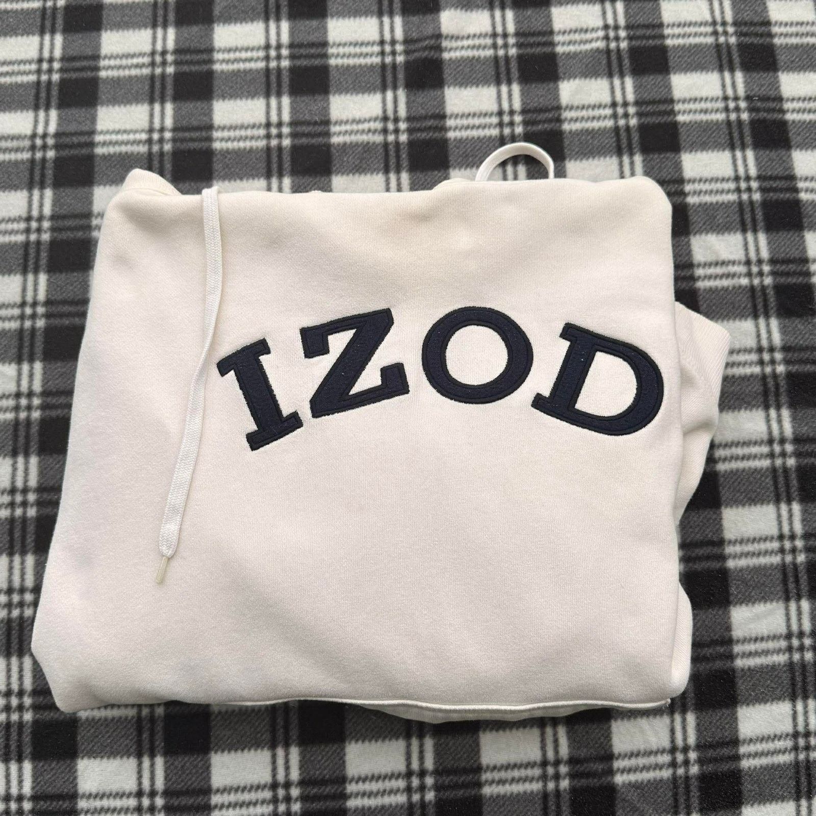 Izod Vintage Ecko Unltd. Full Zip Hoodie - Gray/Black Pattern L Size US L / EU 52-54 / 3 - 1 Thumbnail