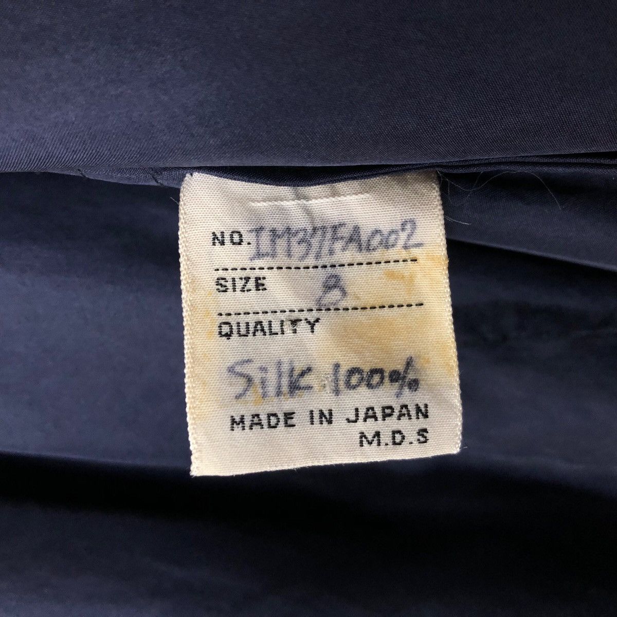 Issey Miyake Vintage 90s Issey Miyake Silk Car Coat Light Jacket Size US L / EU 52-54 / 3 - 11 Thumbnail