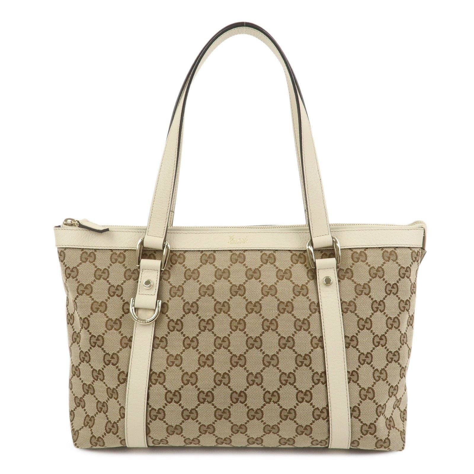 Gucci Gucci Abbey GG Supreme Tote Brown Size ONE SIZE - 1 Thumbnail
