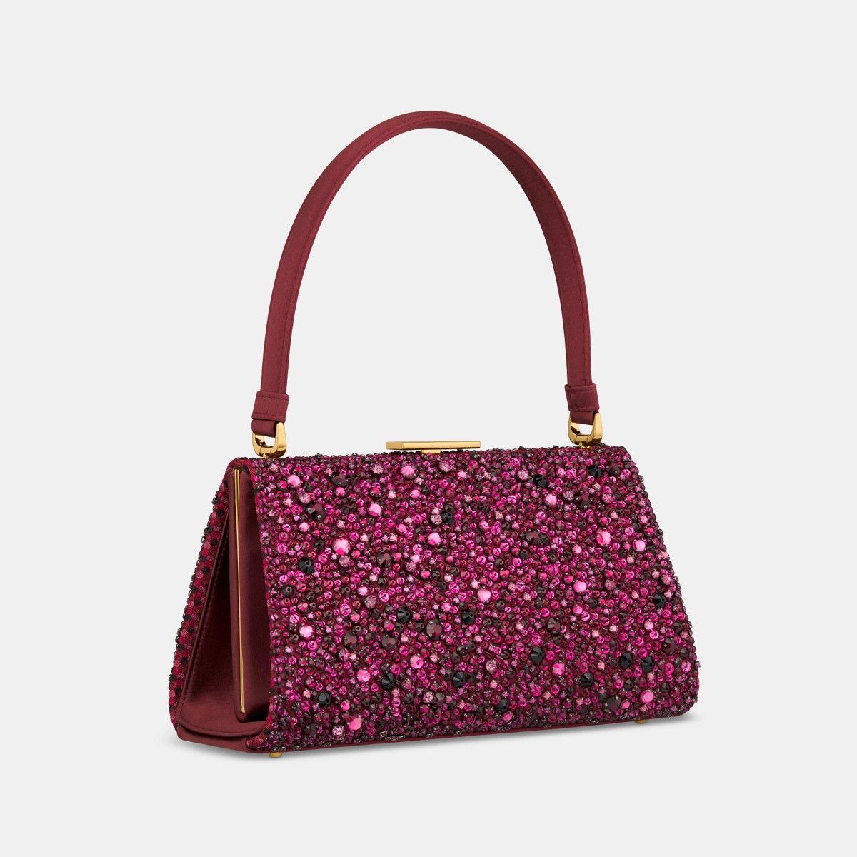 Dior o1bcso1str0226 Size:OS/Top Handle Bag in Brown/Pink Size ONE SIZE - 1 Thumbnail