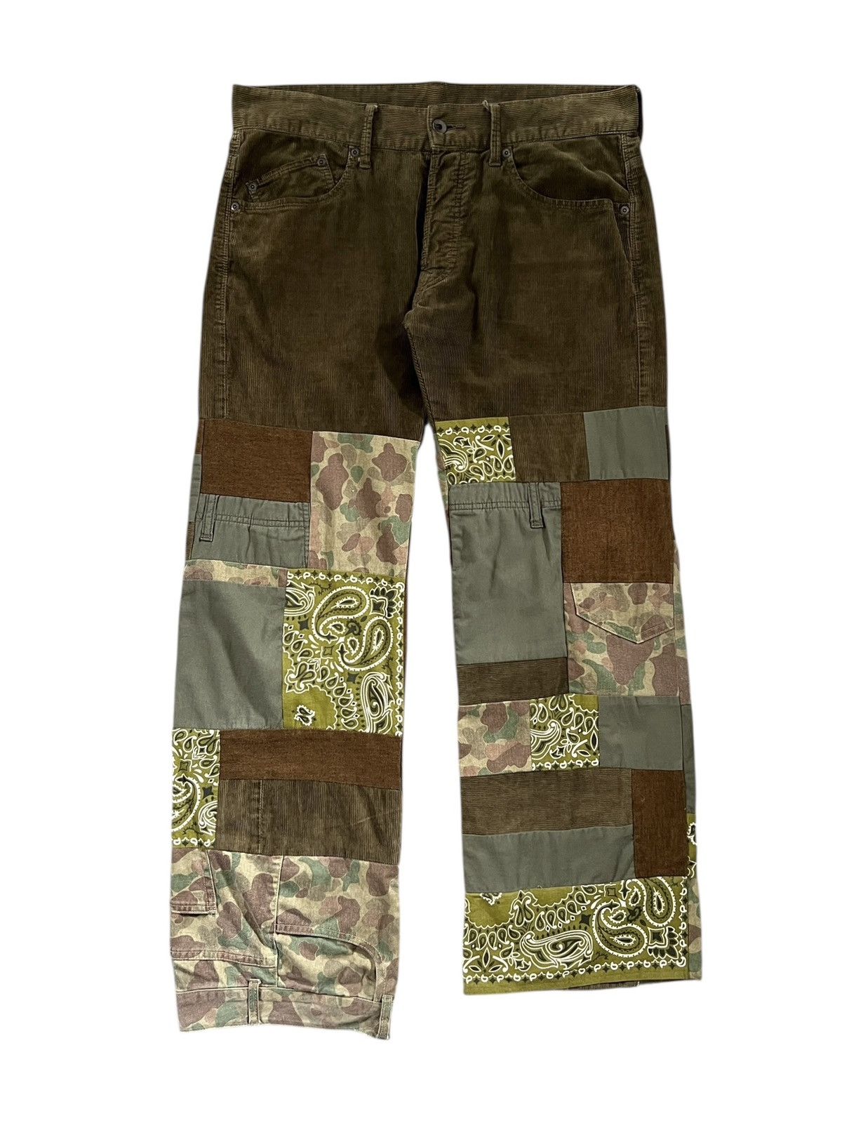 Journal Standard Vulture By Journal Standard Rebuilt Corduroy Pants Size US 35 - 1 Thumbnail