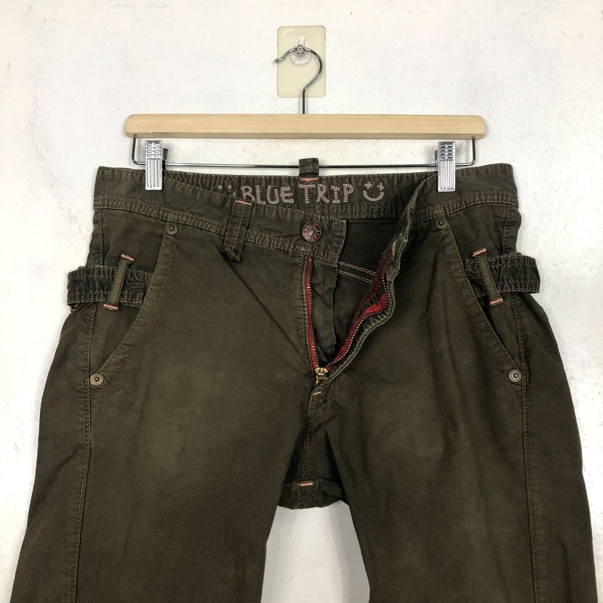 Japanese Brand 🔥VINTAGE CARGO PANTS BIKER EDWIN ISSEY MIYAKE Size US 32 / EU 48 - 19 Thumbnail