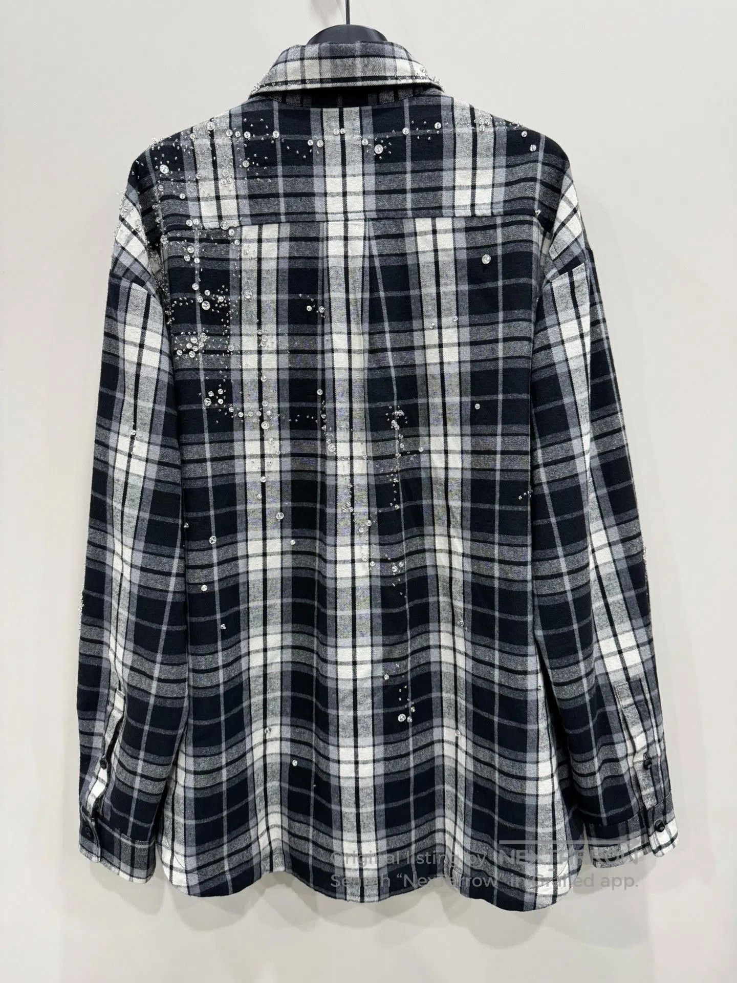 Other Creator Spiritus Plaid Rhinestone Shirt. Size S / US 4 / IT 40 - 2 Thumbnail