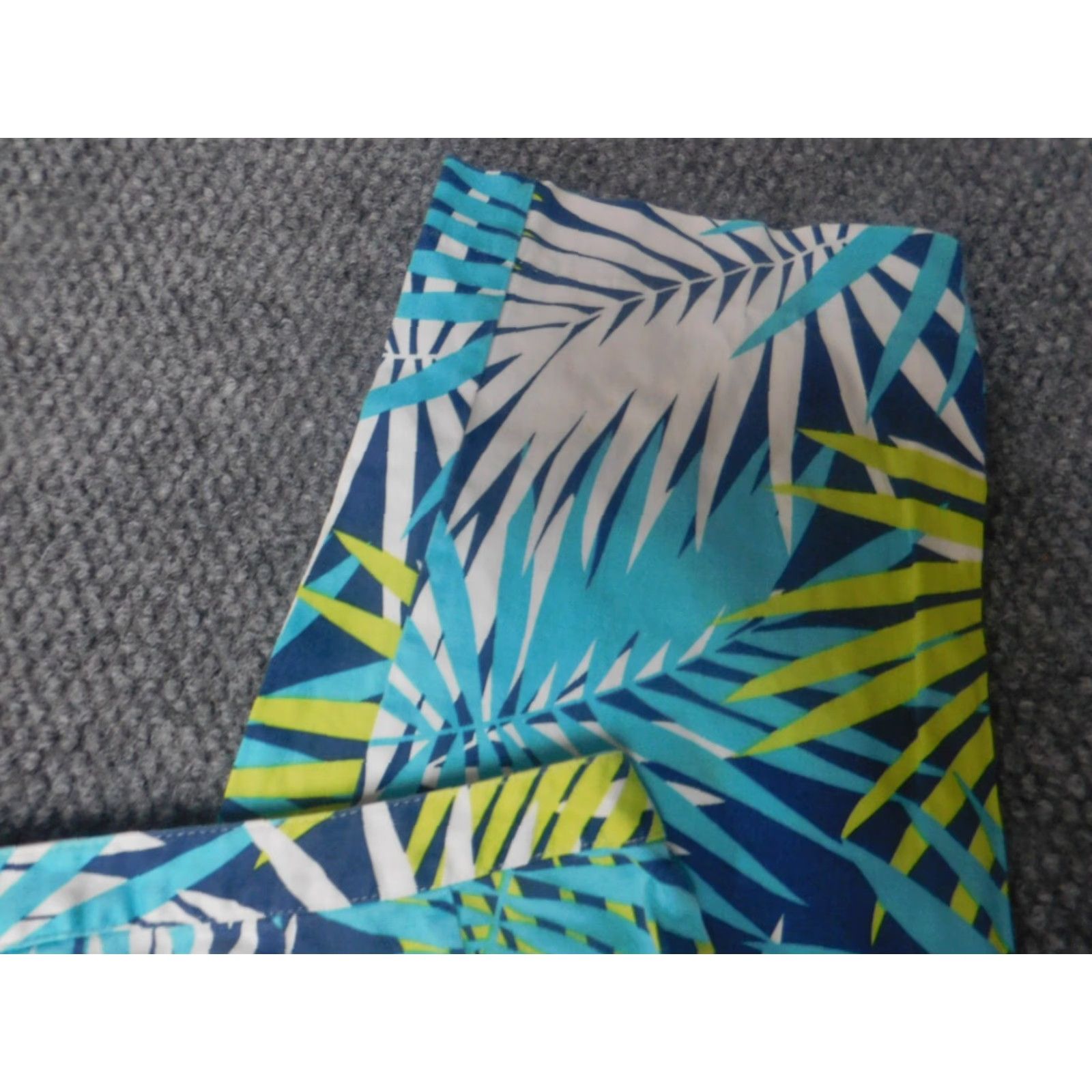 Vintage Hearts Of Palm Pants Womens 6 Blue Floral Straight Harem Regular XS? Size 28" / US 6 / IT 42 - 5 Thumbnail