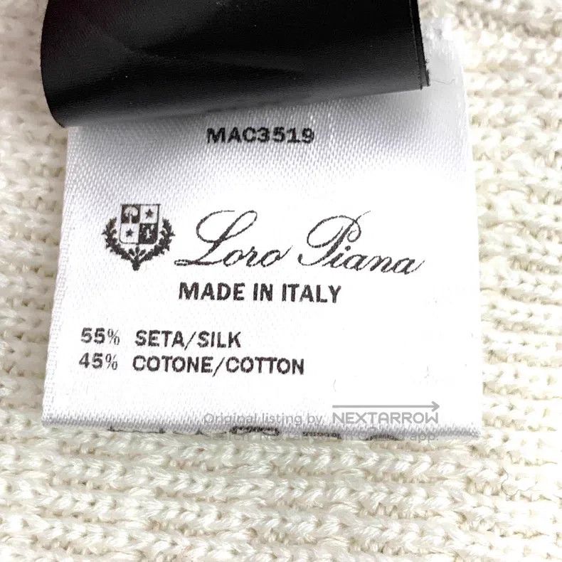 Loro Piana Loro Piana Off-white Ribbed Pure Silk Hooded Zip-up Long S Size XS / US 0-2 / IT 36-38 - 7 Thumbnail