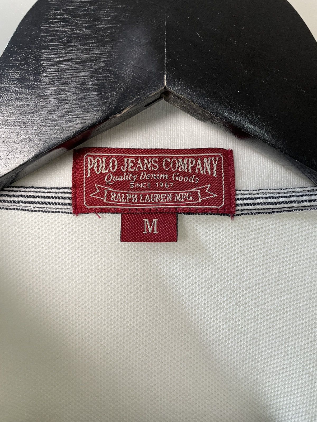 Polo Ralph Lauren Vintage y2k Ralph Lauren New York White Polo Tee RRL Shirt Size US M / EU 48-50 / 2 - 9 Thumbnail