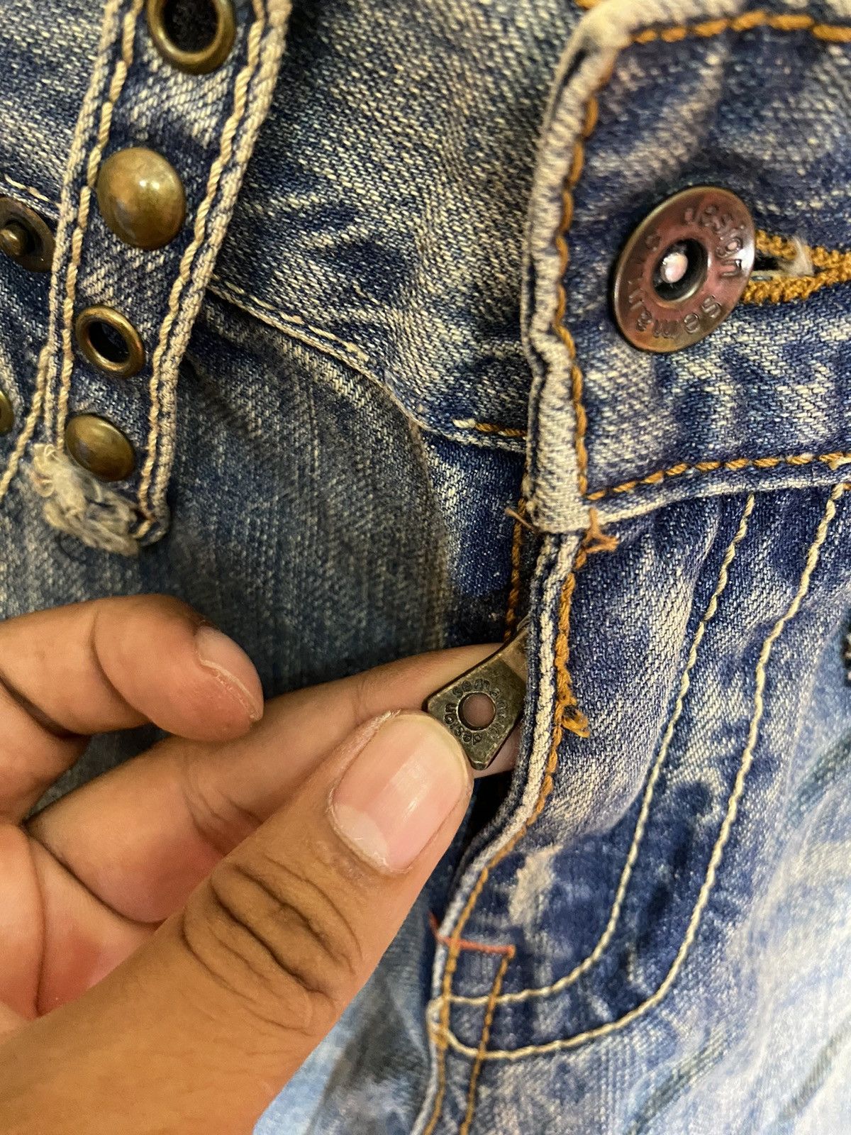 If Six Was Nine × Seditionaries × semanticdesign ‼️SEMANTIC DESIGN FLARED DENIM destroy‼️ Size US 31 - 6 Thumbnail