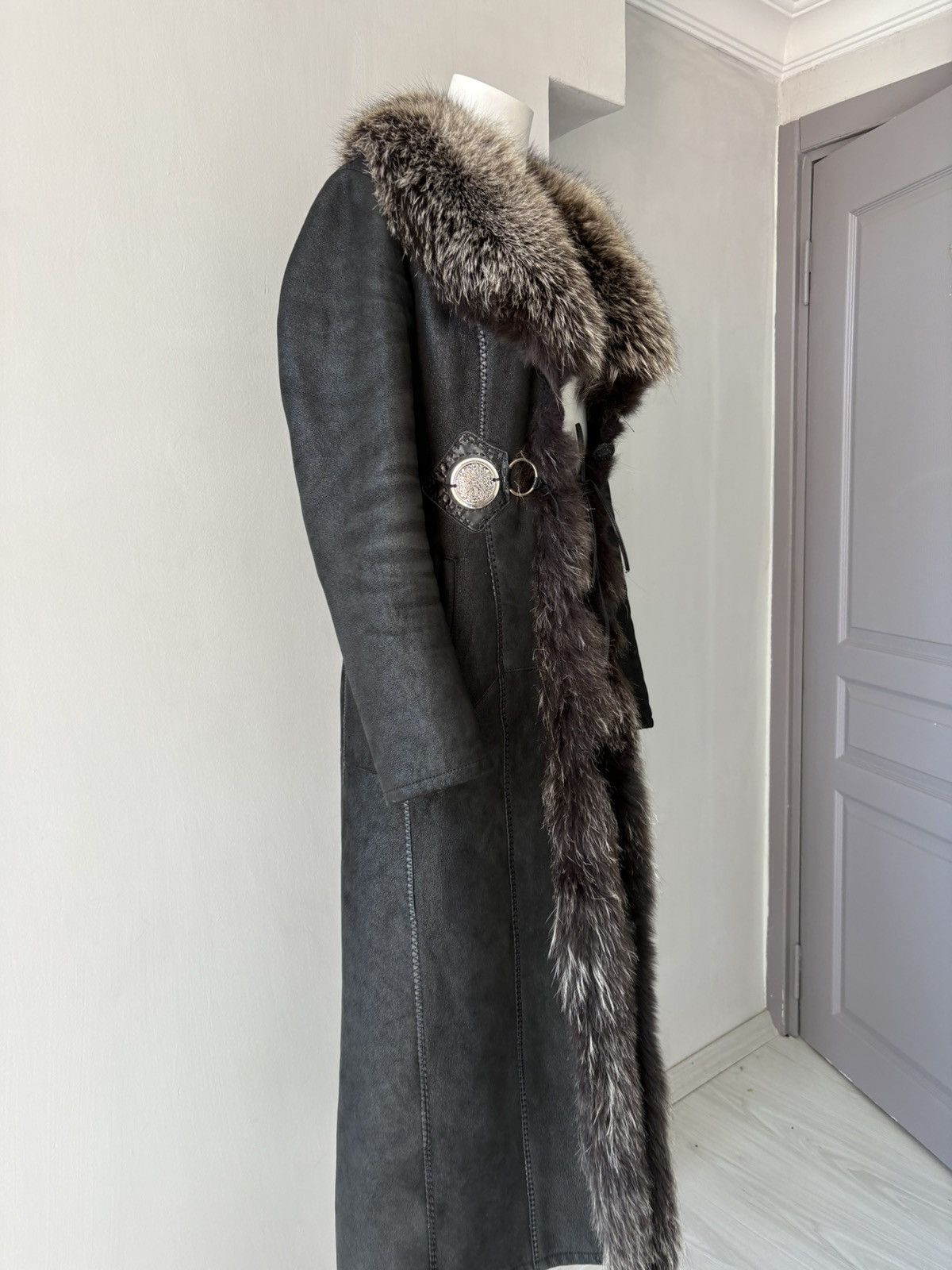 Vintage y2k leather coat Size XS / US 0-2 / IT 36-38 - 10 Thumbnail