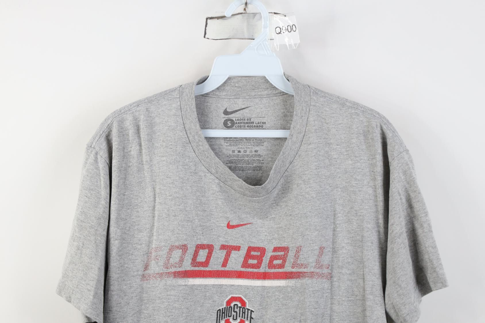 Nike Vintage Nike Swoosh Ohio State University Football T-Shirt Size US S / EU 44-46 / 1 - 2 Thumbnail