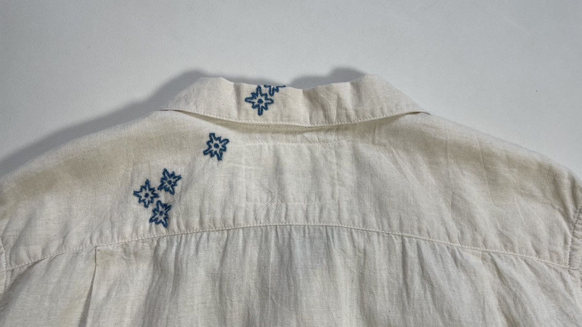 Story Mfg. ‘Greetings’ Embroidered Boxy Shirt Size US M / EU 48-50 / 2 - 14 Thumbnail