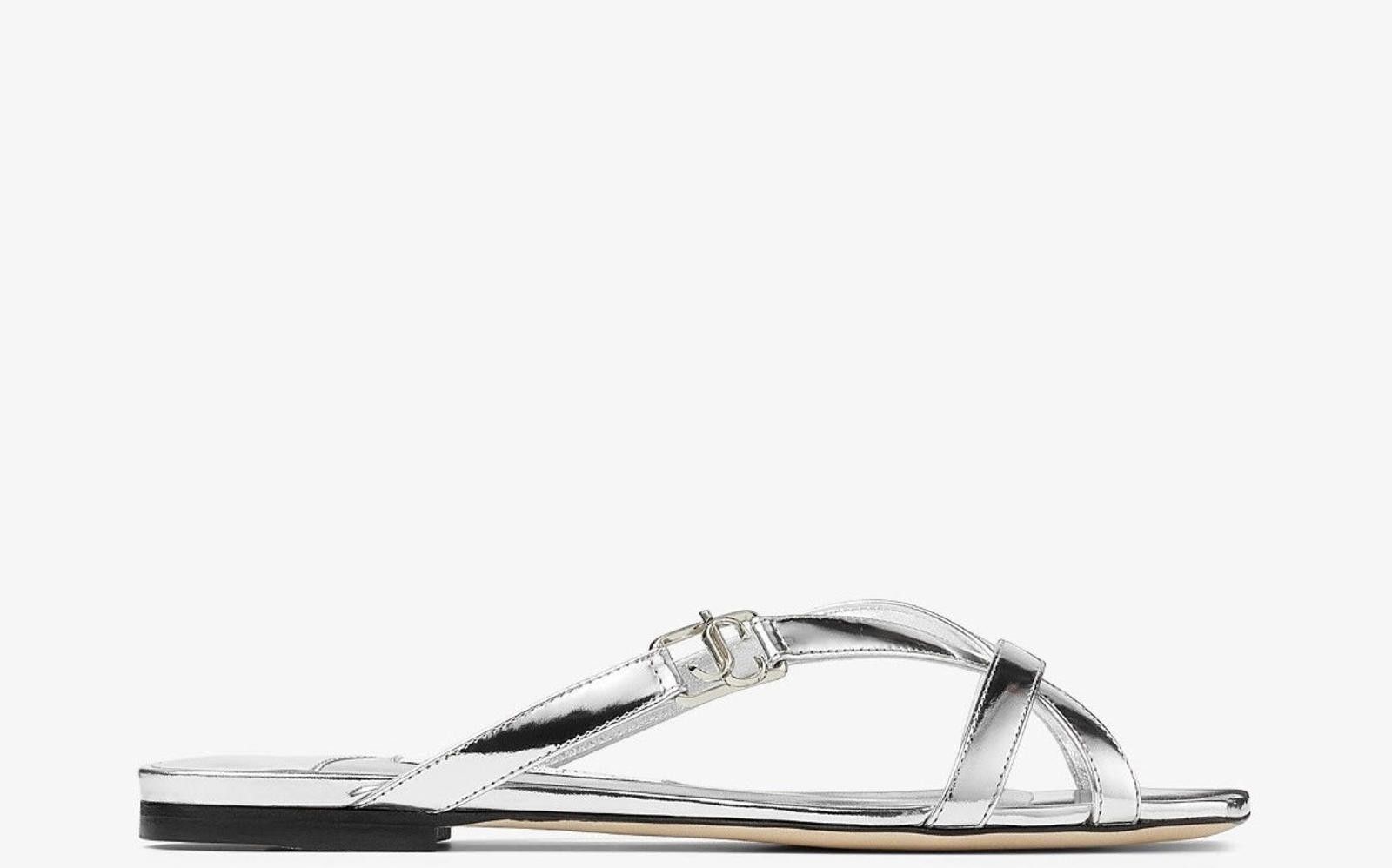 Jimmy Choo Jimmy Choo Jess Slides Size US 7.5 / IT 37.5 - 1 Thumbnail