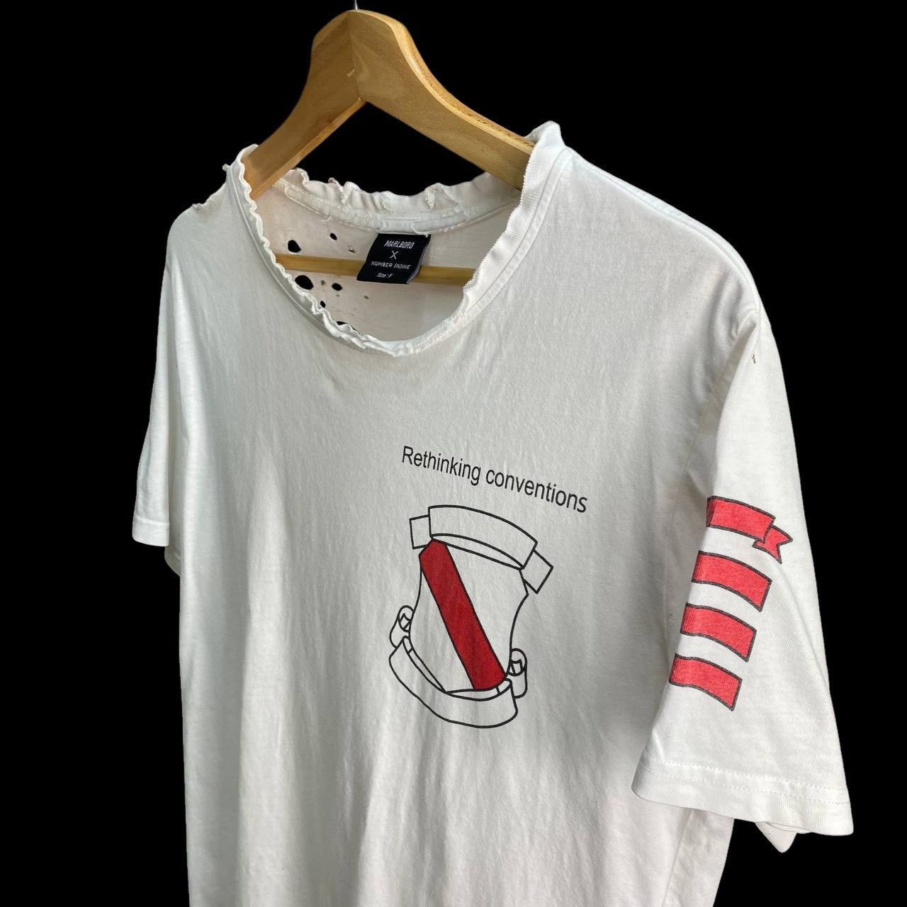 Number (N)ine Numbernine trashed destroy ripped Rethinking conventions Size US M / EU 48-50 / 2 - 10 Thumbnail