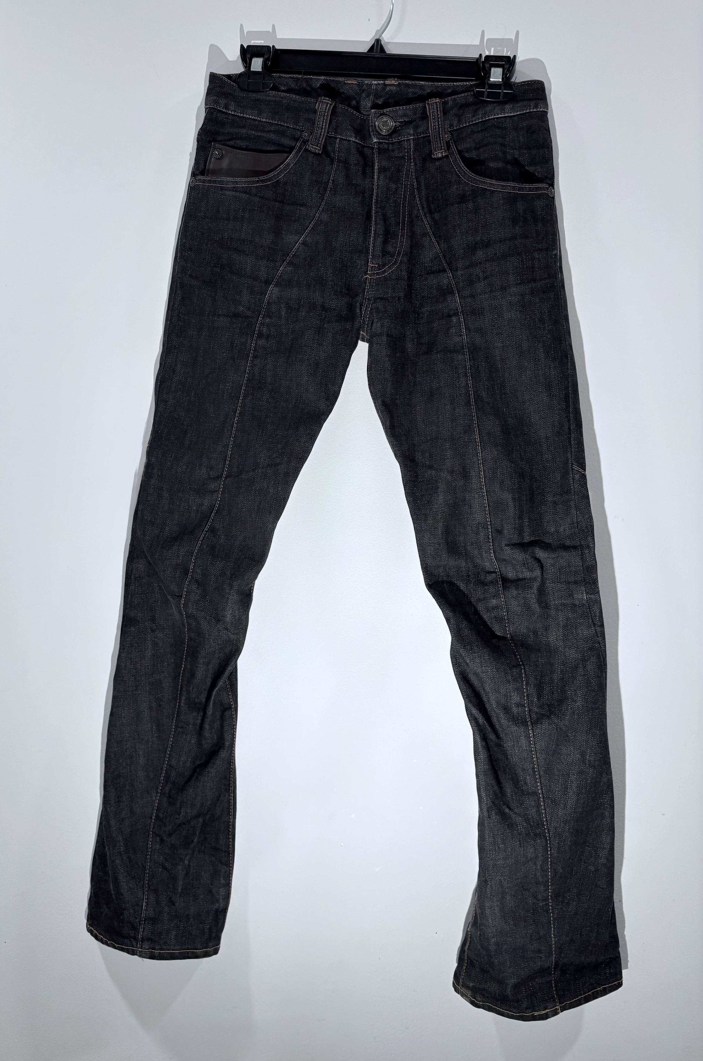 Obelisk Obelisk Western Style Leather 5 Pocket Jeans Size US 28 / EU 44 - 2 Thumbnail