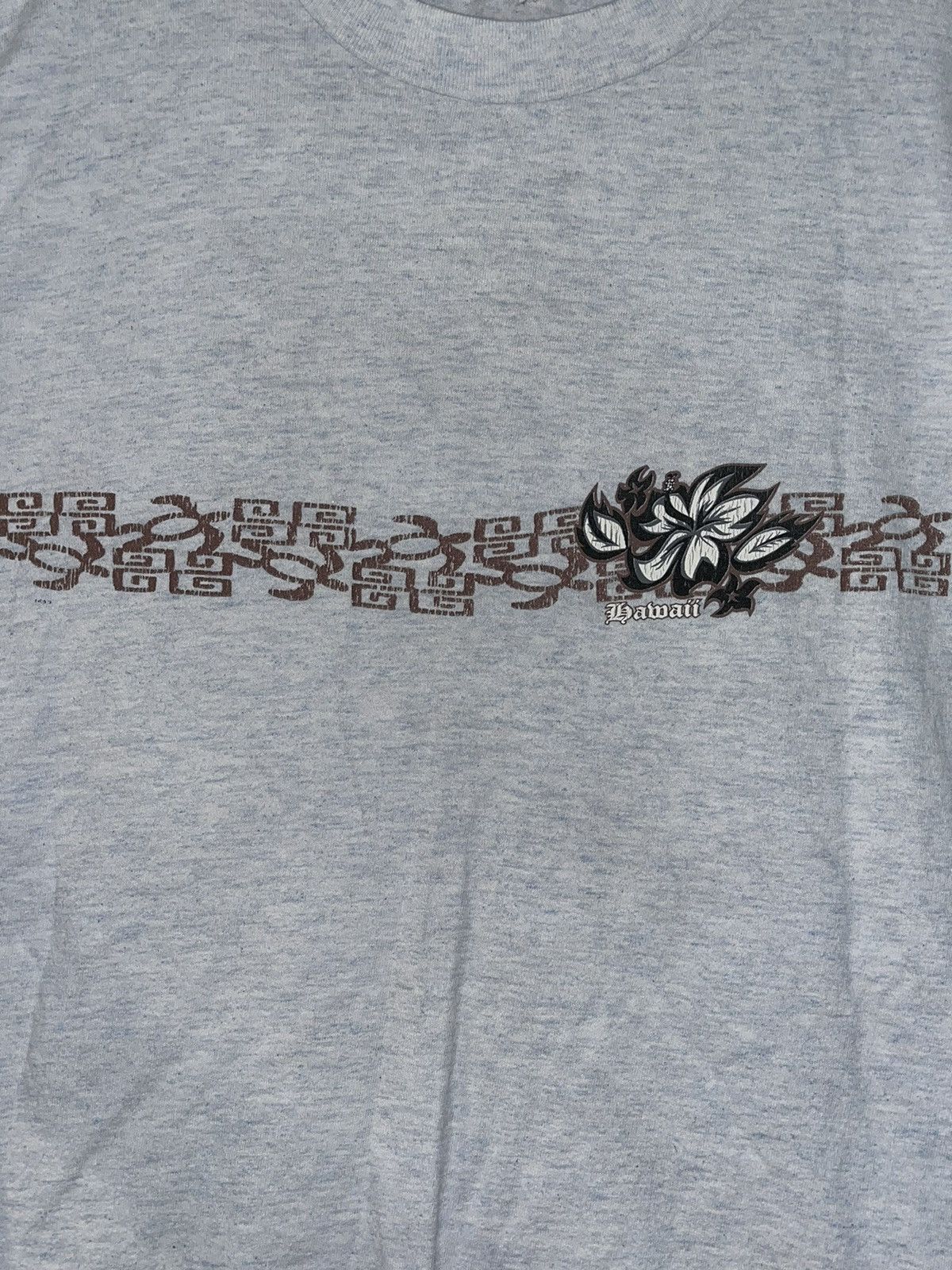 Vintage Crazy Vintage Y2K Baggy Skater Cyber Tribal Hawaii Surf Tee Size US XXL / EU 58 / 5 - 2 Thumbnail