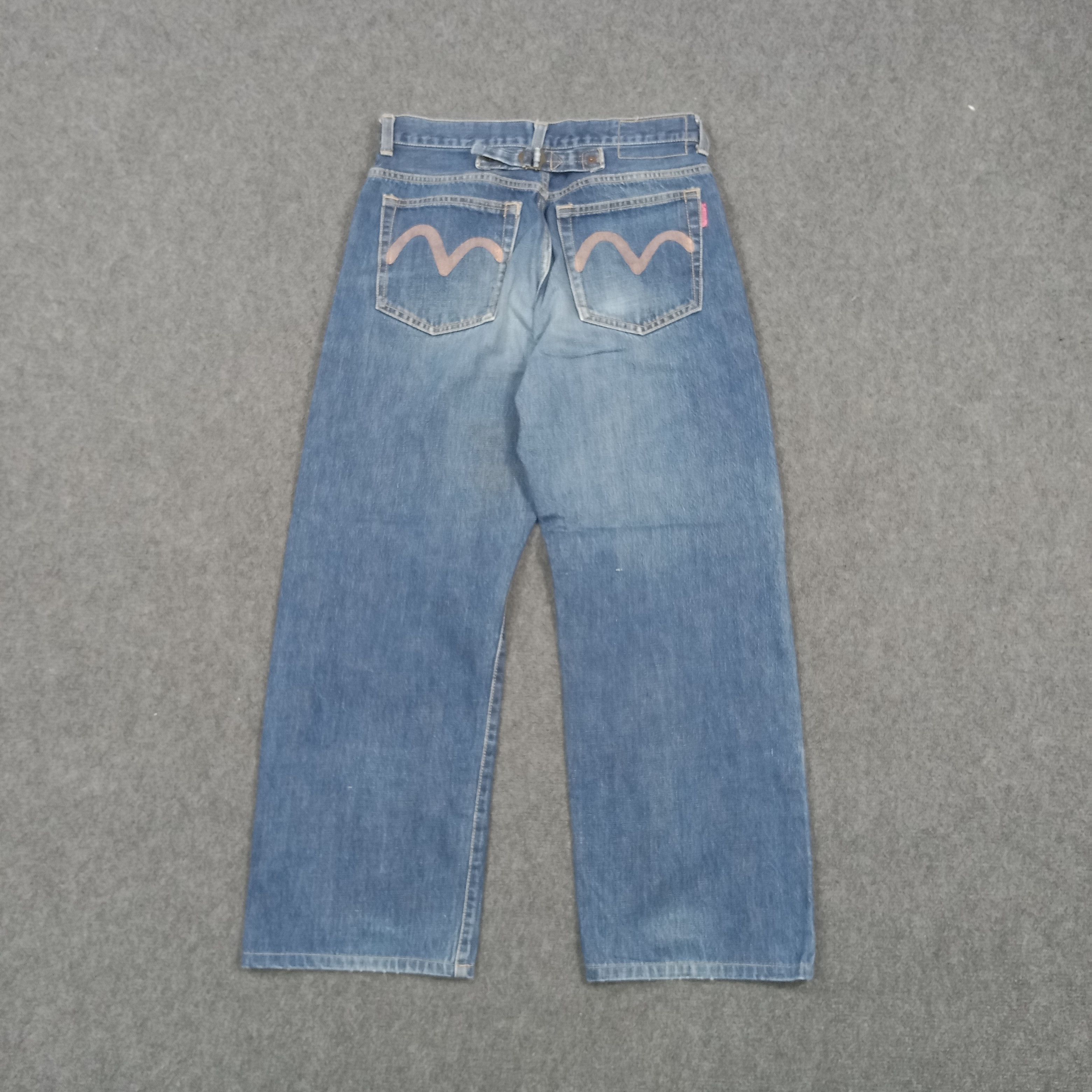 Evisu Evisu Japanese Selvedge Custom Daicock Denim Jeans C280N3 Size US 29 - 5 Thumbnail