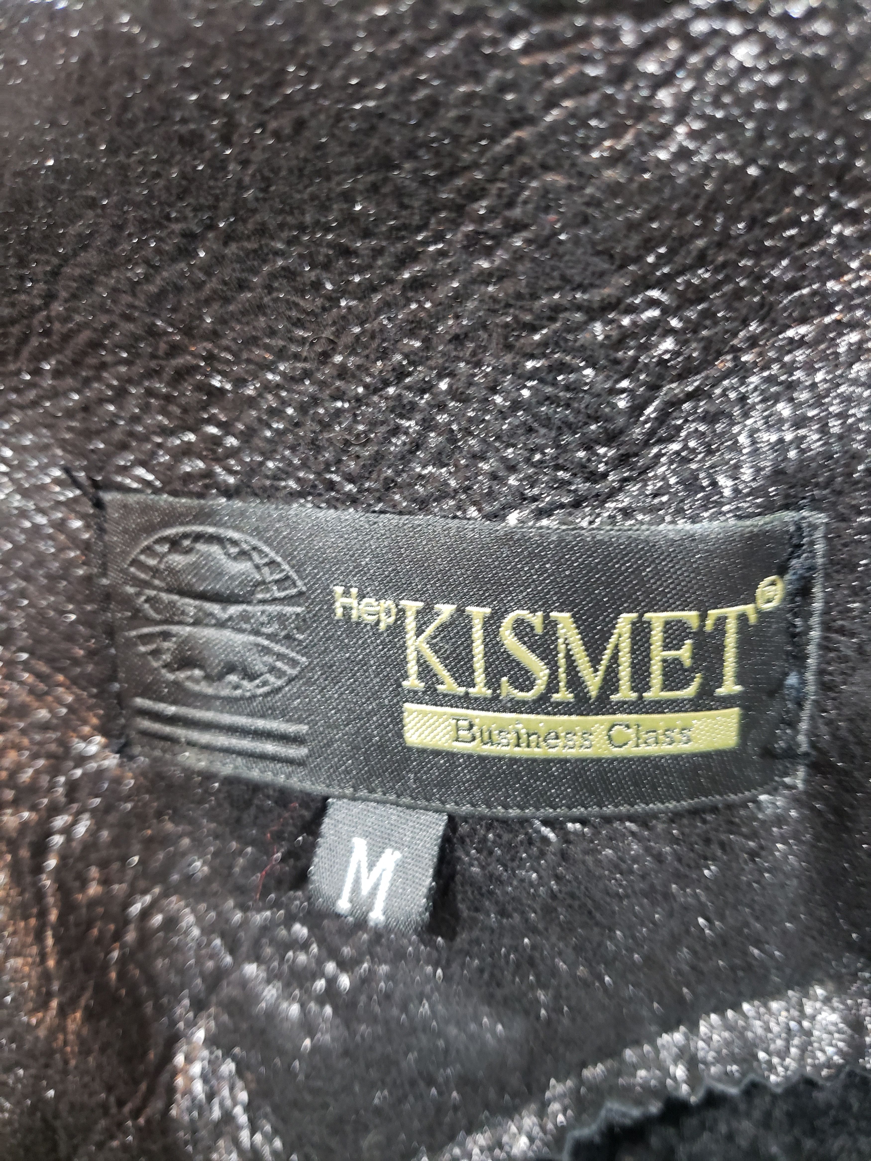 Other Stylish black sheepskin coat with mink fur inserts. Size L / US 10 / IT 46 - 9 Thumbnail