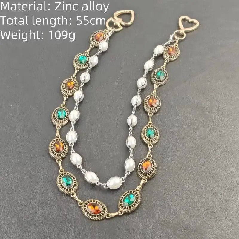 Jewelry 2 Layer Wallet Waist Chain Pants Size ONE SIZE - 2 Thumbnail