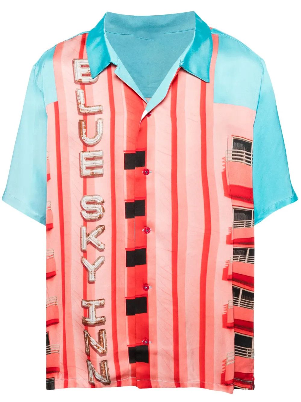 Other Men’s Red Short-Sleeve Shirt – Casual Summer Style Size US S / EU 44-46 / 1 - 1 Thumbnail