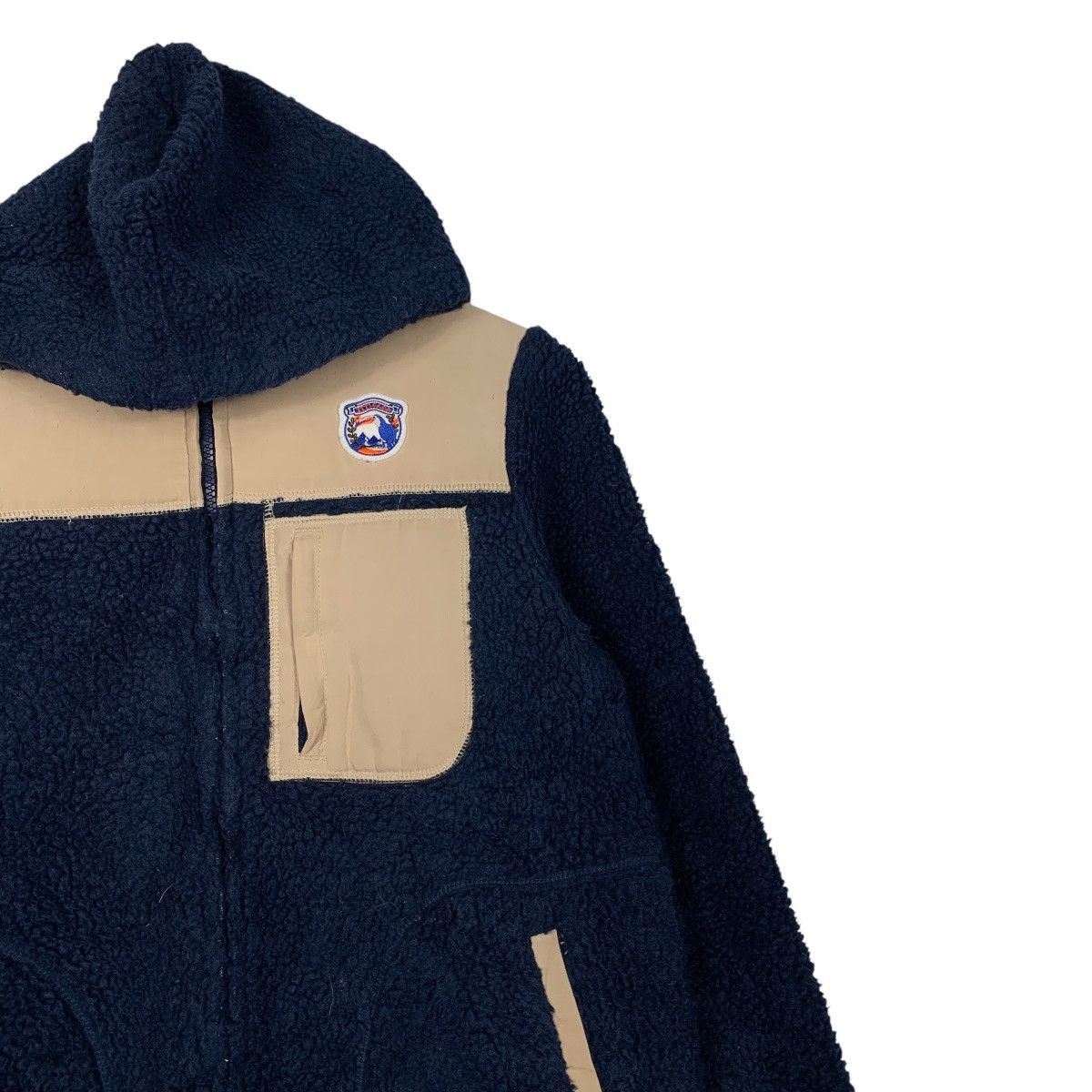 Japanese Brand TITICACA Deep Pile Zipper Hoodie Fleece Jacket #2386-C107 Size M / US 6-8 / IT 42-44 - 5 Thumbnail