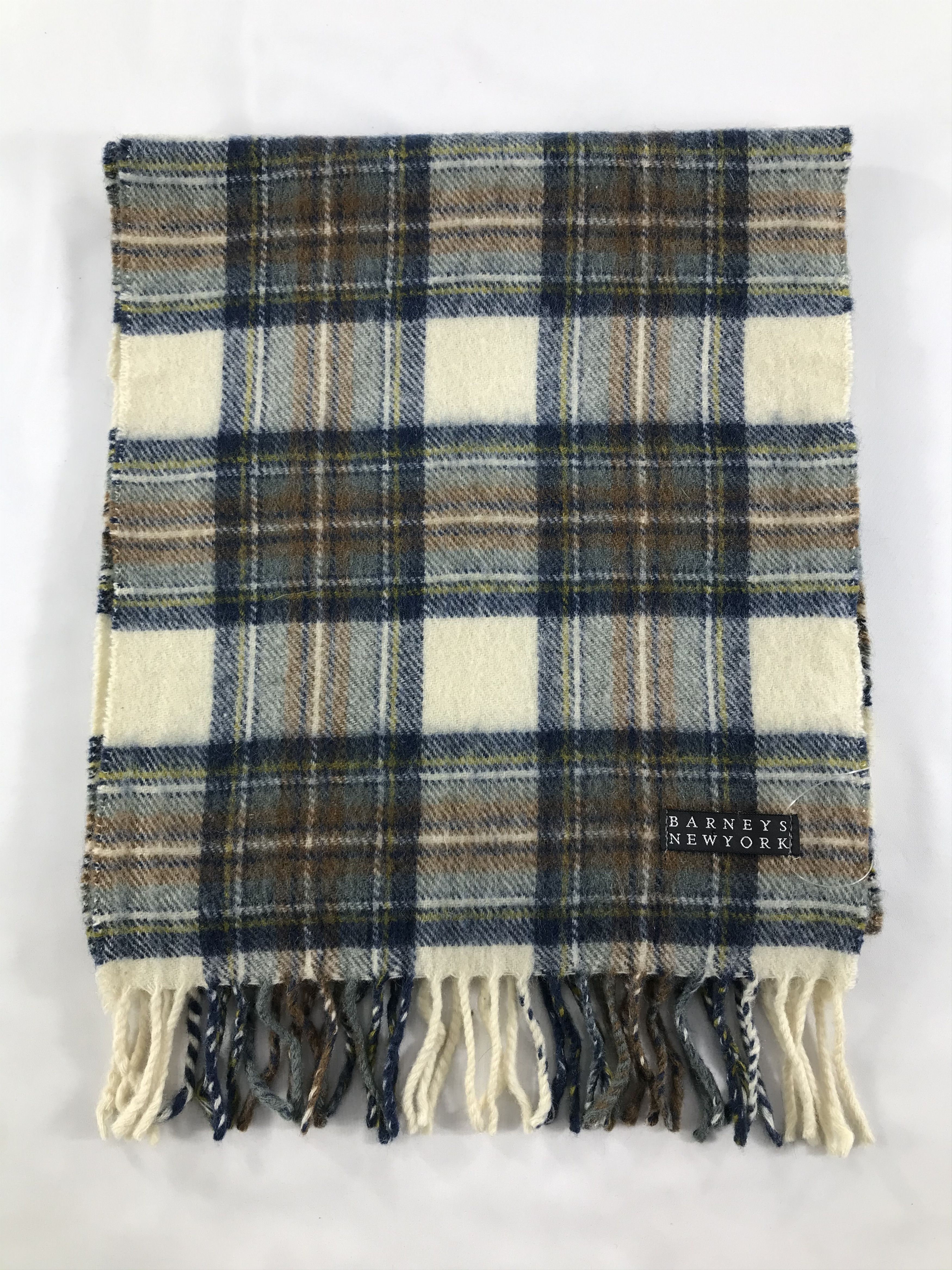 Barneys New York Vintage Barneys New York Scarf/Muffler/Neckwear MF1224 Size ONE SIZE - 2 Thumbnail