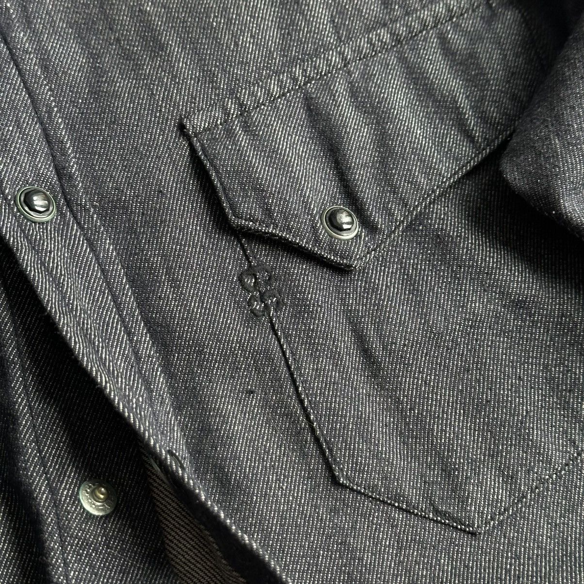 G-Star Vintage G-Star Raw Denim Western Snap Button Shirt Size US L / EU 52-54 / 3 - 7 Thumbnail