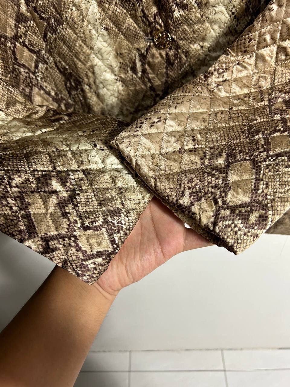 If Six Was Nine Snake Skin Printed Light Blazer Size US M / EU 48-50 / 2 - 10 Thumbnail