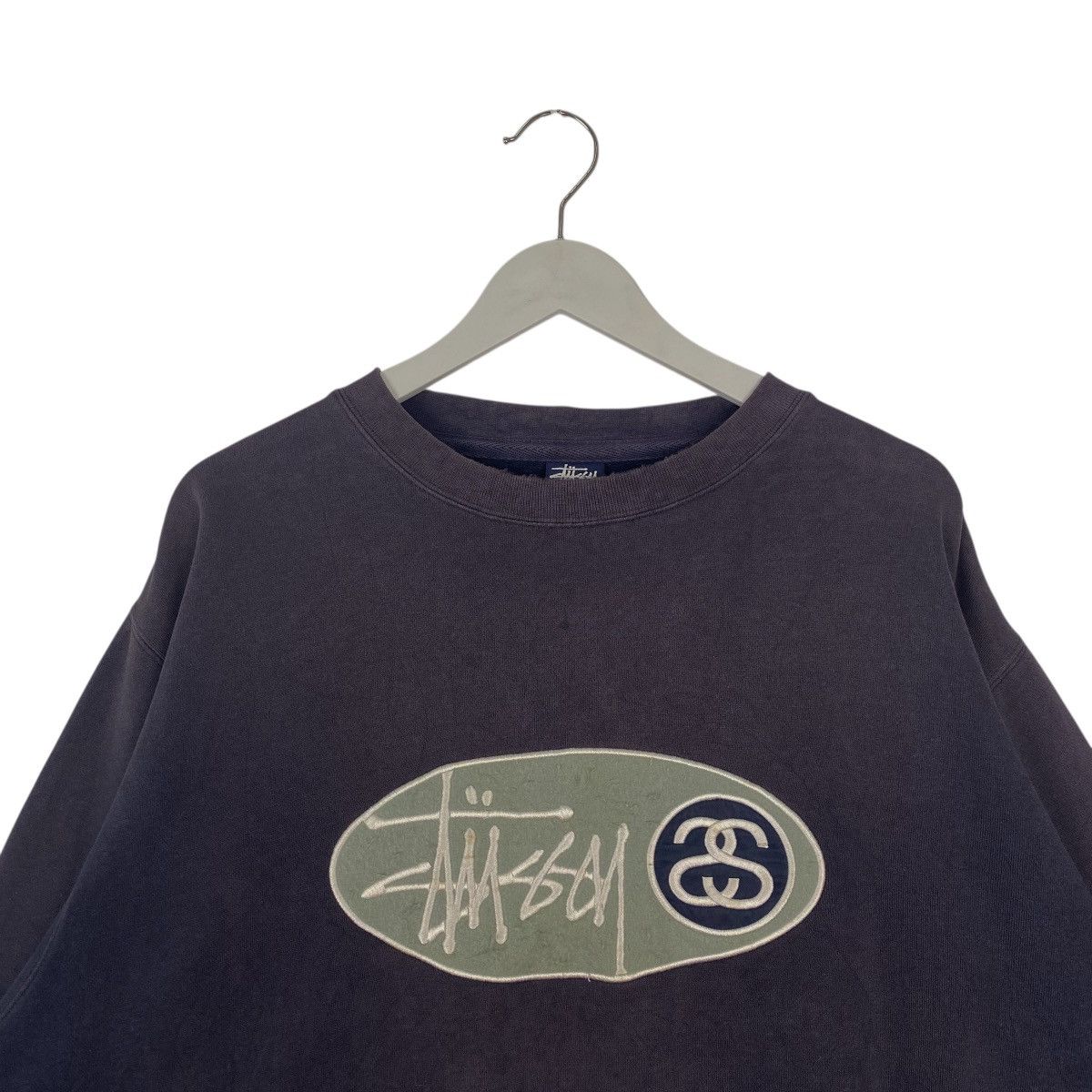 Other Vintage 90s Stussy Sweatshirt Crewneck Black Big China Size US M / EU 48-50 / 2 - 3 Thumbnail